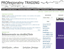 Tablet Screenshot of pro-trading.pl